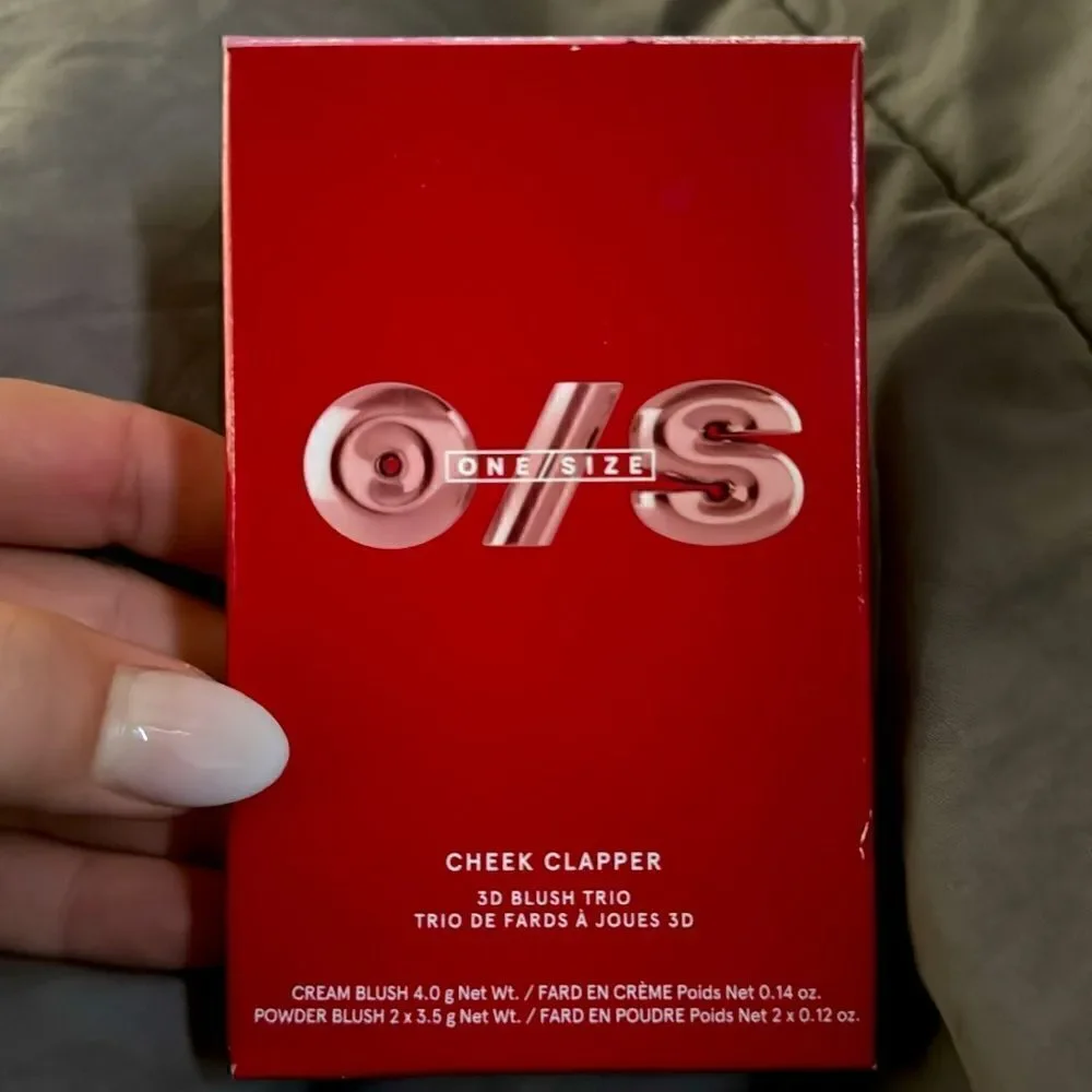 ONE/SIZE by Patrick Starrr Cheek Clapper 3D Blush Trio Palette Attention seeker